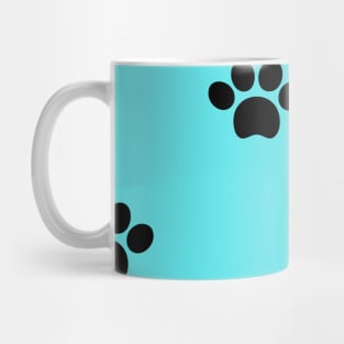 Paw pattern Mug